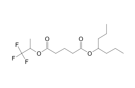 Glutaric acid, 1,1,1-trifluoroprop-2-yl hept-4-yl ester