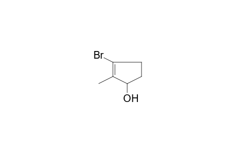 3-Bromo-2-methyl-cyclopent-2-enol