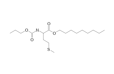 L-Methionine, N-propoxycarbonyl-, nonyl ester