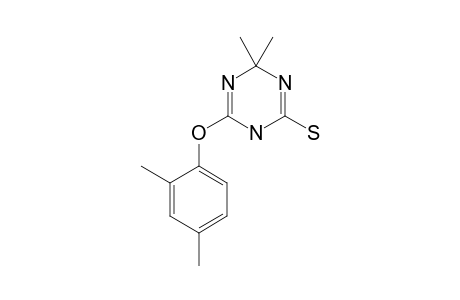 1,4-dihydro-4,4-dimethyl-6-(2,4-xylyloxy)-s-triazine-2-thiol