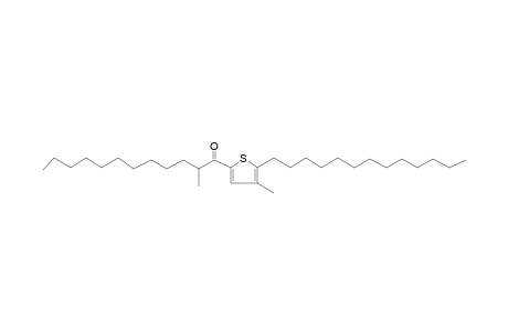 1-Dodecanone, 2-methyl-1-(4-methyl-5-tridecyl-2-thienyl)-