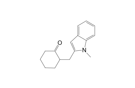 2-((1-methyl-1H-indol-2-yl)methyl)cyclohexanone