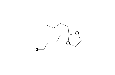 2-Butyl-2-(4-chlorobutyl)-1,3-dioxolane