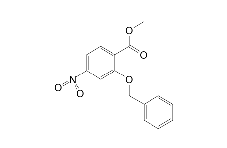 2-(benzyloxy)-4-nitrobenzoic acid, methyl ester