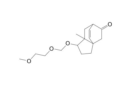 4-(2-Methoxy-ethoxymethoxy)-5-methyl-tricyclo(5.2.0.0/1,5/)undec-8-en-10-one