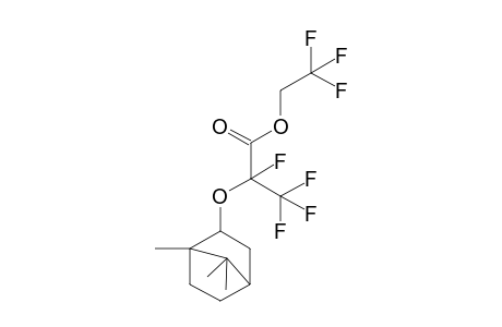 2,2,2-trifluoroethyl 2-(bornyloxy)-2,3,3,3-tetrafluoropropionate