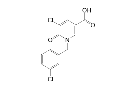 5-CHLORO-1-(m-CHLOROBENZYL)-1,6-DIHYDRO-6-OXONICOTINIC ACID