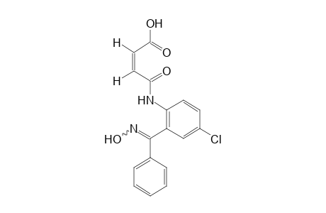 2'-Benzoyl-4'-chloromaleanilic acid, 2'-oxime