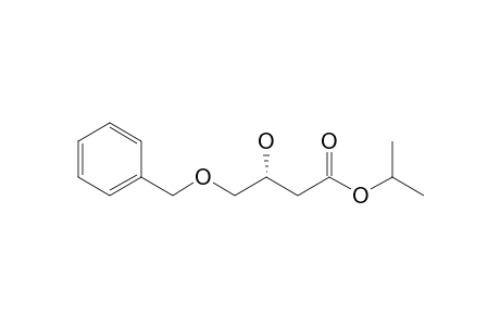 (3R)-iso-Propyl 4-benzyloxy-3-hydroxybutyrate