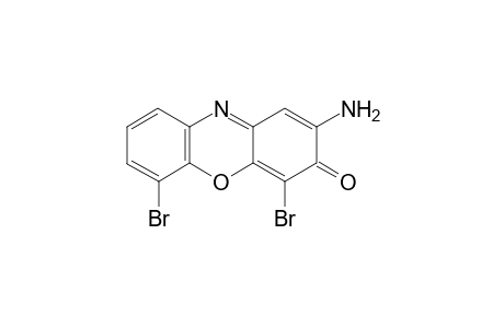 2-amino-4,6-dibromo-3H-phenoxazin-3-one