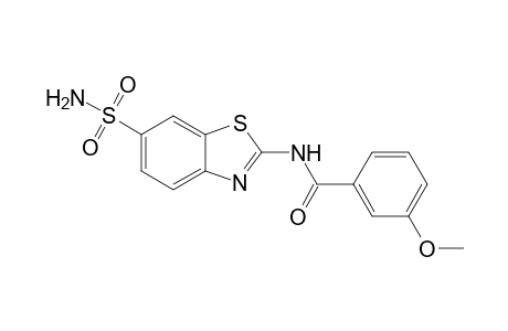N-[6-(Aminosulfonyl)-1,3-benzothiazol-2-yl]-3-methoxybenzamide