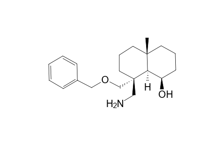 (1R,4aR,8R,8aR)-8-(aminomethyl)-4a-methyl-8-(phenylmethoxymethyl)-1,2,3,4,5,6,7,8a-octahydronaphthalen-1-ol