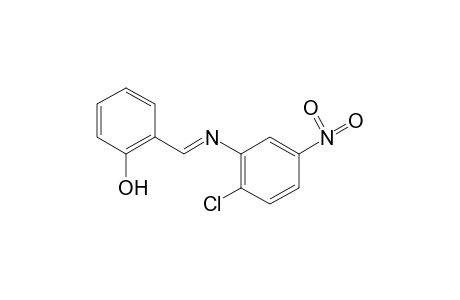 o-[N-(2-chloro-5-nitrophenyl)formimidoyl]phenol