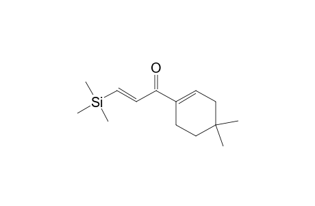 2-Propen-1-one, 1-(4,4-dimethyl-1-cyclohexen-1-yl)-3-(trimethylsilyl)-, (E)-