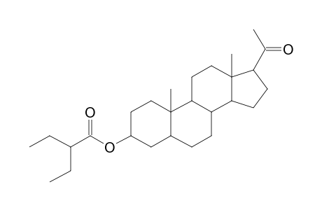 Pregnan-3.alpha.-ol-20-one, 2-ethylbutyrate