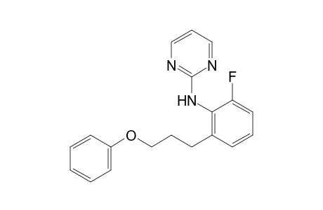 N-[2-Fluoro-6-(3-phenoxypropyl)phenyl]pyrimidin-2-amine