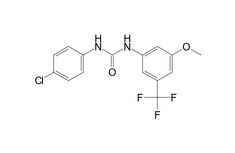 4'-chloro-3-methoxy-5-(trifluoromethyl)carbanilide