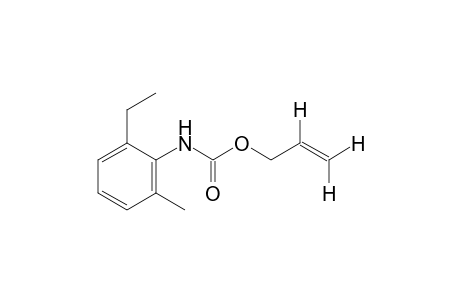 2-Ethyl-6-methylcarbanilic acid, allyl ester