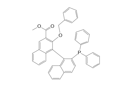 (R,S)-3-Methoxycarbonyl-2-benzyloxy-2'-(diphenylphosphino)-1,1'-binaphthalene