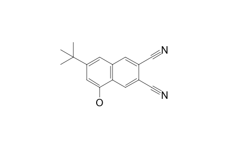 7-tert-Butyl-5-hydroxy-naphthalene-2,3-dicarbonitrile