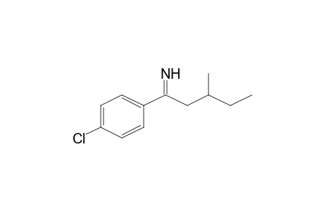 1-(4-Chlorophenyl)-3-methyl-1-pentanimine