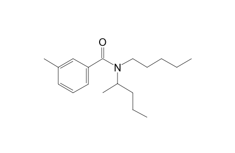 Benzamide, 3-methyl-N-(2-pentyl)-N-pentyl-