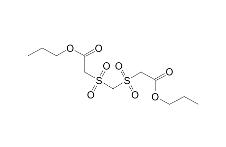 Acetic acid, 2,2'-(methylenedisulfonyl)bis-, dipropyl ester