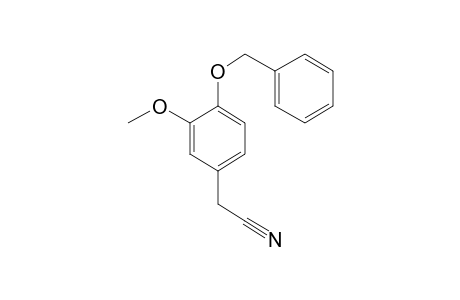 4-Benzyloxy-3-methoxyphenylacetonitrile