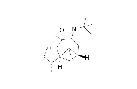 (1R,3ar,7S,8as)-5-Tert-butylamino-1,4,9,9-tetramethyl-octahydro-3A,7-methano-azulen-4-ol