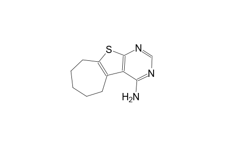 4-AMINO-6,7,8,9-TETRAHYDRO-5H-CYCLOHEPTA-[4,5]-THIENO-[2,3-D]-PYRIMIDINE