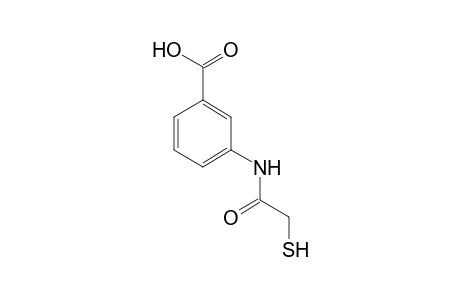 m-(2-mercaptoacetamide)benzoic acid