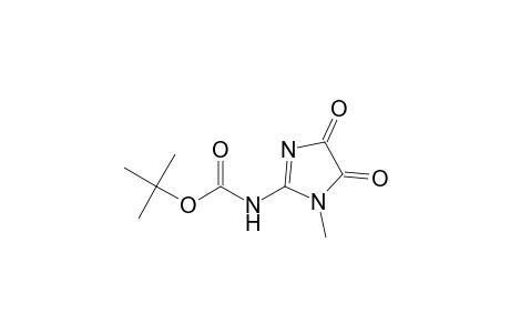 Carbamic acid, (4,5-dihydro-1-methyl-4,5-dioxo-1H-imidazol-2-yl)-, 1,1-dimethylethyl ester
