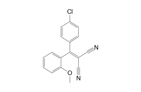 [(p-chlorophenyl)(o-methoxyphenyl)methylene]malononitrile