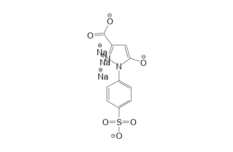 4,5-DIHYDRO-5-OXO-1-(4-SULFOPHENYL)-1H-PYRAZOLE-3-CARBOXYLIC-ACID-TRISODIUM-SALT;ENOLATE-ANION-TAUTOMER;PYT;PYRAZOLONE-T