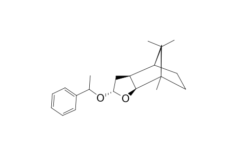 [2R-(2-ALPHA(S*),3A-ALPHA,4-BETA,7-BETA,7A-ALPHA)]-OCTAHYDRO-7,8,8-TRIMETHYL-2(1-PHENYLETHOXY)-4,7-METHANOBENZOFURANE