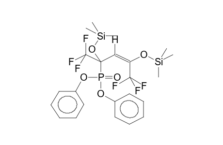 DIPHENYL [E-4,4,4-TRIFLUORO-1-(TRIFLUOROMETHYL)-1,3-BIS(TRIMETHYLSILYLOXY)-2-BUTENYL]PHOSPHONATE