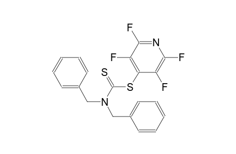 2,3,5,6-Tetrafluoropyridin-4-yl bis(phenylmethyl)-(dithiocarbamate)