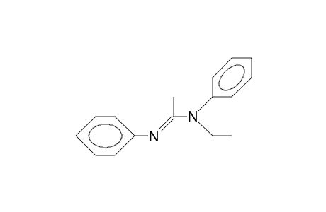 N1-Ethyl-N1,N2-diphenyl-acetamidine