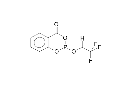 2-(2,2,2-TRIFLUOROETHOXY)-4-OXO-5,6-BENZO-1,3,2-DIOXAPHOSPHORINANE