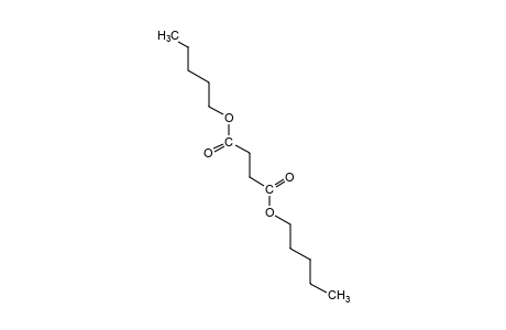 Succinic acid, dipentyl ester