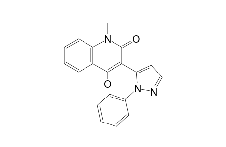 4-Hydroxy-1-methyl-3-(1-phenyl-1H-pyrazol-5-yl)-2(1H)-quinolinone