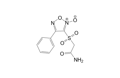 3-(Carbamoylmethylsulfonyl)-4-phenylfuroxan