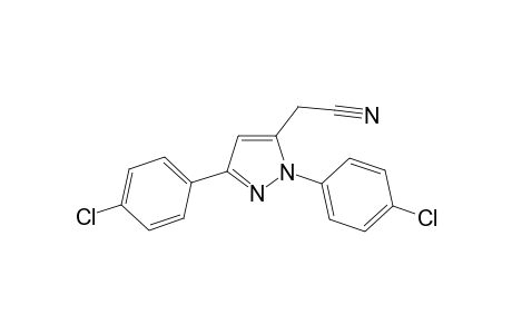 1,3-Bis(4-chlorophenyl)-5-cyanomethylpyrazole
