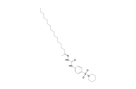 2-heptadecanone, 4-[p-(piperidinosulfonyl)phenyl]thiosemicarbazone