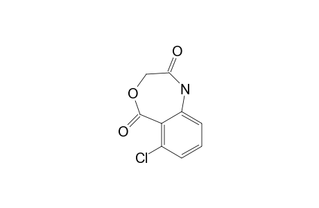 6-chloranyl-1H-4,1-benzoxazepine-2,5-dione