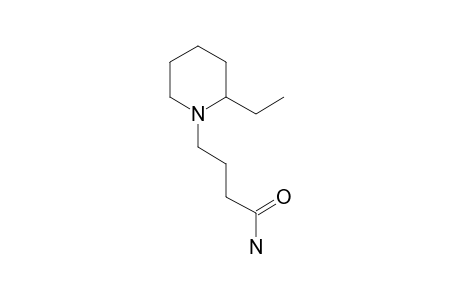 4-(2-Ethylpiperidyl)butyramide