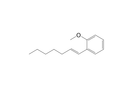 (E)-1-(1-HEPTENYL)-2-METHOXYBENZENE