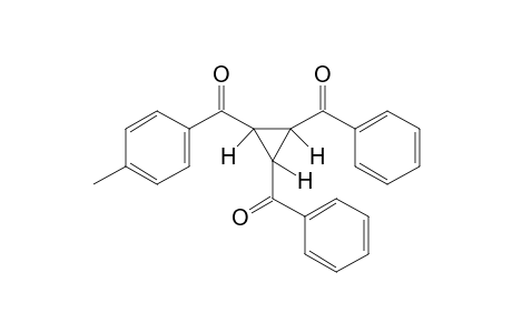 1,2-dibenzoyl-3-(p-toluoyl)cyclopropane