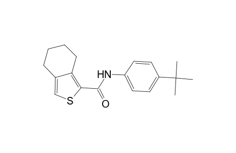 benzo[c]thiophene-1-carboxamide, N-[4-(1,1-dimethylethyl)phenyl]-4,5,6,7-tetrahydro-