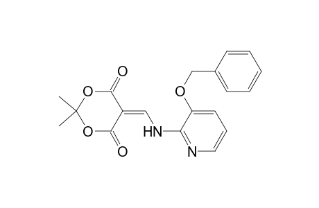 ISOPROPYLIDENE-N-(3-BENZYLOXY-2-PYRIDYL)-AMINOMETHYLENEMALONATE